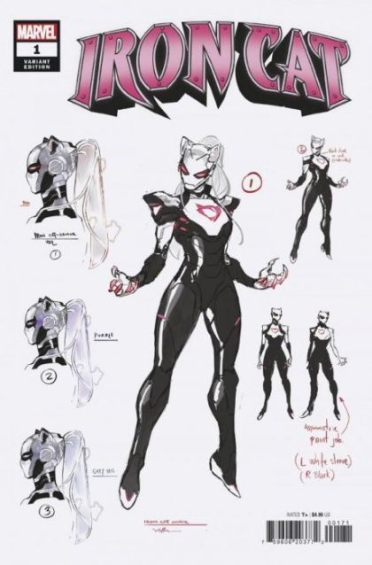 Iron Cat, Vol. 1  |  Issue#1G | Year:2022 | Series:  | Pub: Marvel Comics | 10 Copy Incentive Villa Design Var