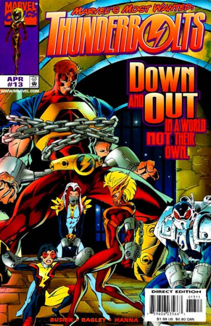 Thunderbolts, Vol. 1 In the Courts of Kosmos! |  Issue#13 | Year:1998 | Series: Thunderbolts | Pub: Marvel Comics