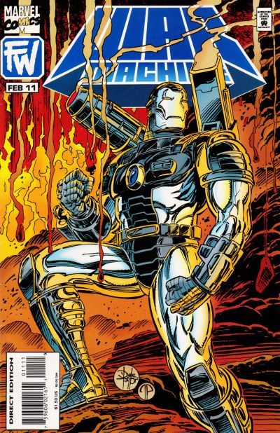 War Machine, Vol. 1 Home For Christmas |  Issue#11A | Year:1994 | Series: War Machine | Pub: Marvel Comics | Direct Edition
