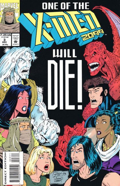 X-Men 2099 Viva Las Vegas |  Issue#3A | Year:1993 | Series: X-Men | Pub: Marvel Comics | Direct Edition