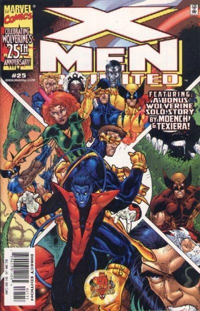X-Men Unlimited, Vol. 1 In Remembrance; Game |  Issue#25A | Year:1999 | Series: X-Men | Pub: Marvel Comics | Direct Edition