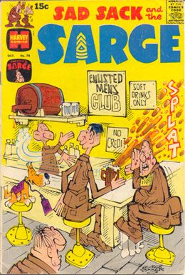 Sad Sack and the Sarge  |  Issue#78 | Year:1969 | Series:  | Pub: Harvey Comics |