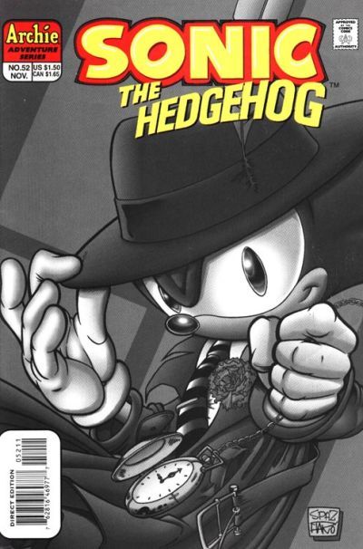 Sonic the Hedgehog, Vol. 2 The Discovery Zone |  Issue#52A | Year:1997 | Series: Sonic The Hedgehog | Pub: Archie Comic Publications | Direct Edition