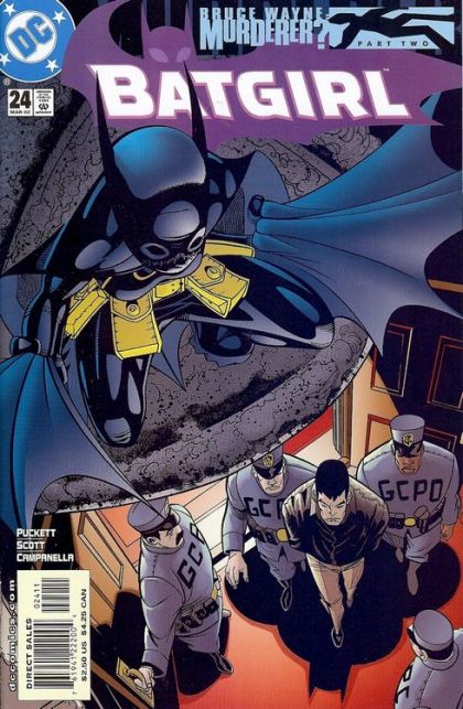 Batgirl, Vol. 1 Bruce Wayne: Murderer? - Part Two: Batgirl |  Issue#24A | Year:2002 | Series: Batgirl | Pub: DC Comics | Direct Edition