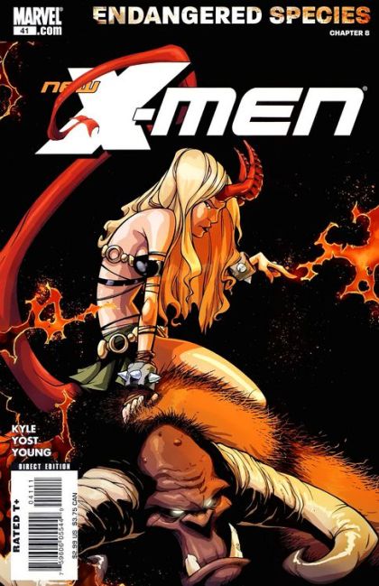 New X-Men (Academy X) Endangered Species - The Quest for Magik, Part Four |  Issue#41A | Year:2007 | Series: X-Men | Pub: Marvel Comics | Direct Edition
