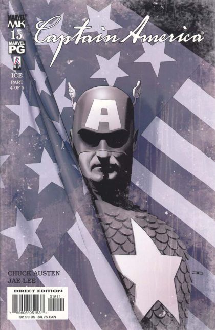 Captain America, Vol. 4 Ice, Part 4 |  Issue#15A | Year:2003 | Series: Captain America | Pub: Marvel Comics | Direct Edition