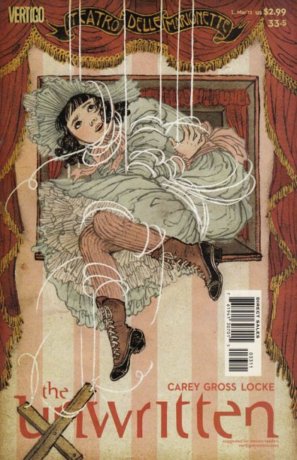 The Unwritten From The Lives Of The Marionettes |  Issue#33.5 | Year:2012 | Series:  | Pub: DC Comics |