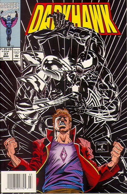 Darkhawk, Vol. 1 Operation Symbiote, Part 3: The Greater Evil! |  Issue#37B | Year:1994 | Series: Darkhawk | Pub: Marvel Comics | Newsstand Edition