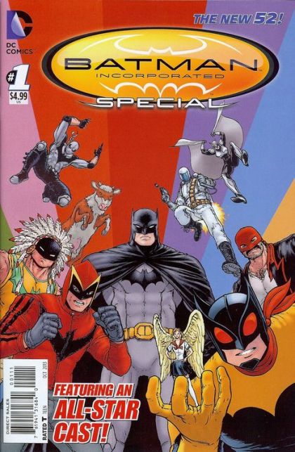 Batman Incorporated Special Never The End / Rending Machine! / Without You / Brave / The Danger Of La Muerte En Vida! / Cowardly Lot |  Issue#1A | Year:2013 | Series:  | Pub: DC Comics | Chris Burnham Regular Cover