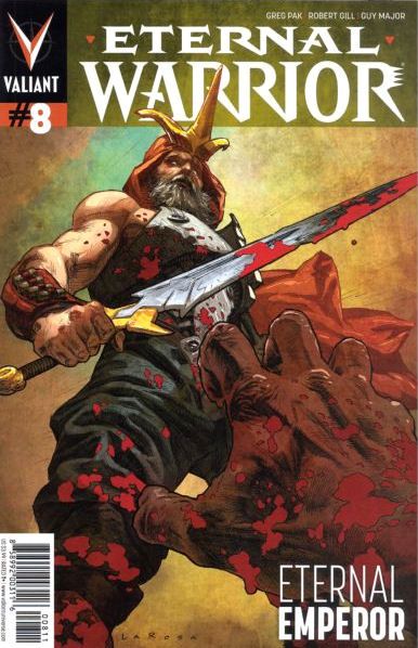 Eternal Warrior, Vol. 2 Eternal Emperor, Part 4 |  Issue#8 | Year:2014 | Series:  | Pub: Valiant Entertainment | Lewis LaRosa Regular Cover