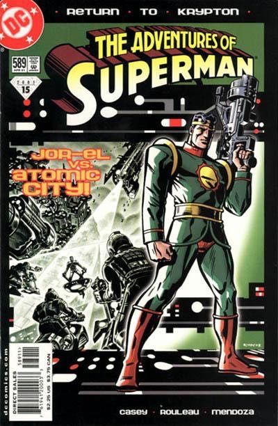 The Adventures of Superman Return to Krypton - Second Honeymoon |  Issue#589A | Year:2001 | Series: Superman | Pub: DC Comics | Direct Edition