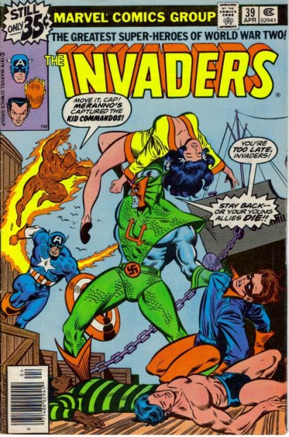 The Invaders, Vol. 1 Back From the Grave! |  Issue#39A | Year:1979 | Series: Invaders | Pub: Marvel Comics | Newsstand Edition