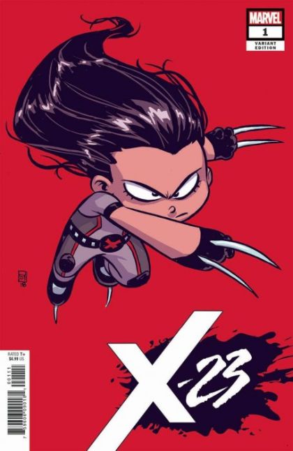 X-23, Vol. 4  |  Issue#1D | Year:2018 | Series:  | Pub: Marvel Comics | Skottie Young Baby Variant