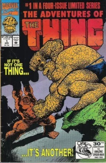 The Adventures of the Thing Remembrance Of Things Past! |  Issue#1A | Year:1992 | Series: Fantastic Four | Pub: Marvel Comics |