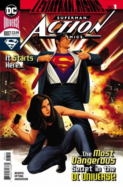Action Comics, Vol. 3 Leviathan Rises, Part 1 |  Issue#1007A | Year:2019 | Series: Superman | Pub: DC Comics | Steve Epting Regular