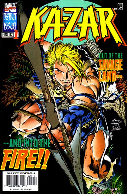 Ka-Zar, Vol. 4 Ka-Zar, Lord of the Savage Land! |  Issue#1A | Year:1997 | Series: Ka-Zar | Pub: Marvel Comics | Direct Edition
