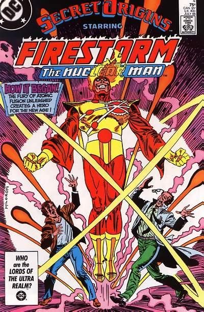 Secret Origins, Vol. 3 The Secret Origin of Firestorm, The Nuclear Man |  Issue#4A | Year:1986 | Series: Secret Origins | Pub: DC Comics | Direct Edition