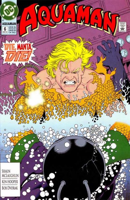 Aquaman, Vol. 4 The End Of The Road |  Issue#6A | Year:1992 | Series: Aquaman | Pub: DC Comics | Direct Edition