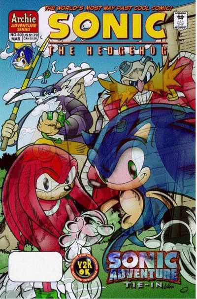 Sonic the Hedgehog, Vol. 2  |  Issue#80A | Year:2000 | Series: Sonic The Hedgehog | Pub: Archie Comic Publications | Direct Edition