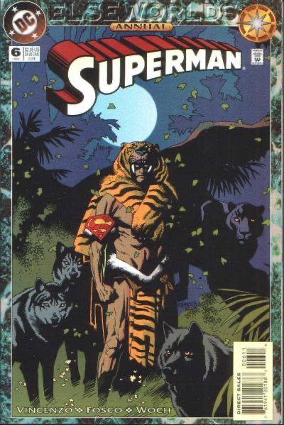 Superman, Vol. 2 Annual Elseworlds - The Feral Man of Steel |  Issue#6A | Year:1994 | Series: Superman | Pub: DC Comics | Direct Edition