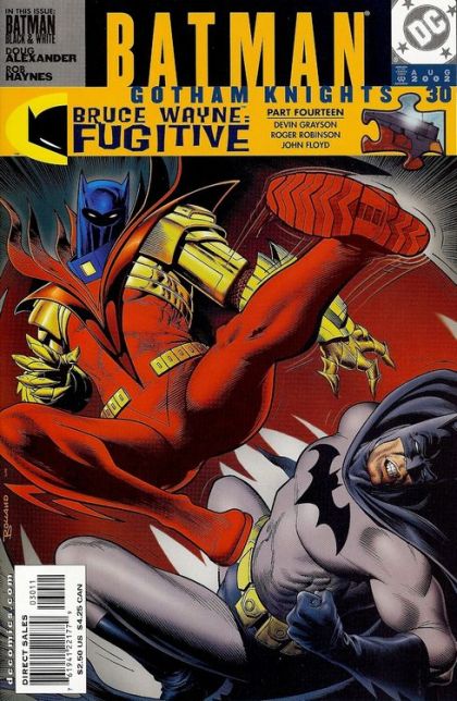 Batman: Gotham Knights Bruce Wayne: Fugitive - Turnabout Part 1 / Punchline |  Issue#30A | Year:2002 | Series:  | Pub: DC Comics | Direct Edition