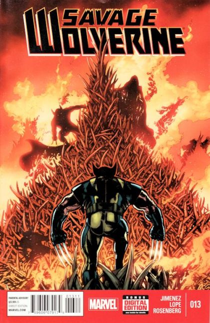 Savage Wolverine Come Conquer the Beasts, Part Two: Death in Its Eyes |  Issue#13 | Year:2013 | Series: Wolverine | Pub: Marvel Comics |