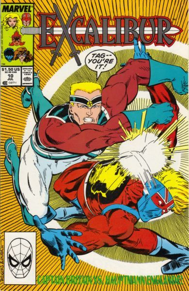 Excalibur, Vol. 1 Widget |  Issue#10A | Year:1989 | Series: Excalibur | Pub: Marvel Comics | Direct Edition