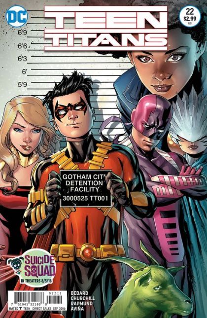 Teen Titans, Vol. 5 The Audition |  Issue#22 | Year:2016 | Series: Teen Titans | Pub: DC Comics |