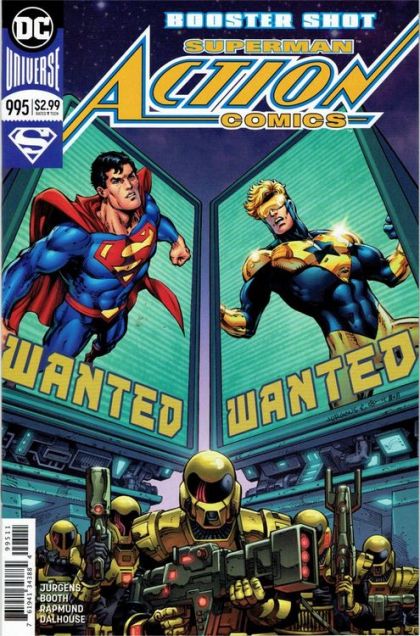 Action Comics, Vol. 3 Booster Shot, Part III |  Issue#995A | Year:2018 | Series: Superman | Pub: DC Comics | Dan Jurgens Regular