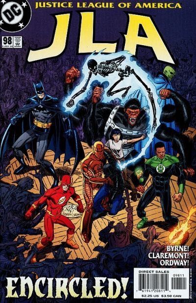 JLA The Tenth Circle, Convergence |  Issue#98A | Year:2004 | Series: JLA | Pub: DC Comics | Direct Edition