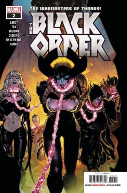 The Black Order  |  Issue#2A | Year:2018 | Series:  | Pub: Marvel Comics | Regular Philip Tan Cover