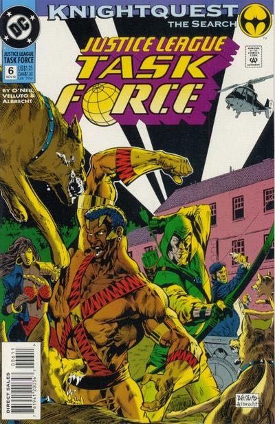 Justice League Task Force Knightquest: The Search - Knightquest: The Search part 2 |  Issue#6 | Year:1993 | Series: JLA | Pub: DC Comics |