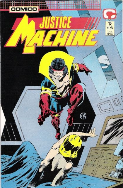 Justice Machine Two For the Show |  Issue#15 | Year:1988 | Series: Justice Machine | Pub: Comico |