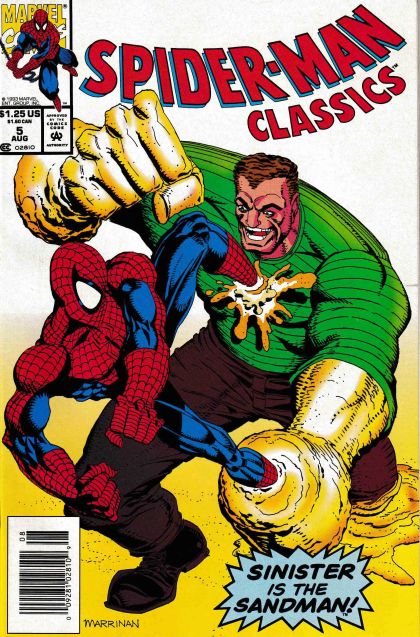 Spider-Man Classics The Sandman |  Issue#5B | Year:1993 | Series: Spider-Man | Pub: Marvel Comics |