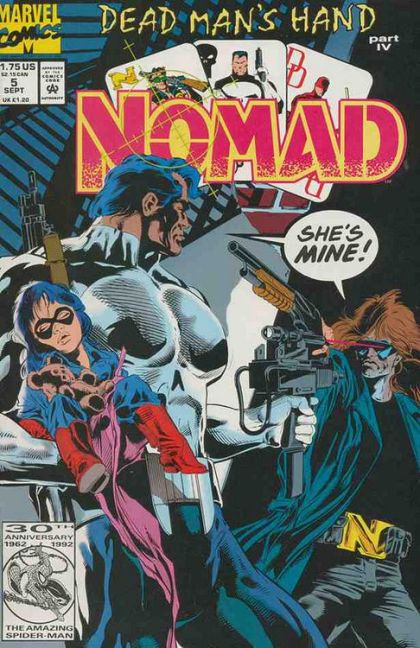 Nomad, Vol. 2 Dead Man's Hand - Suicide Kings |  Issue#5A | Year:1992 | Series: Nomad | Pub: Marvel Comics | Direct Edition