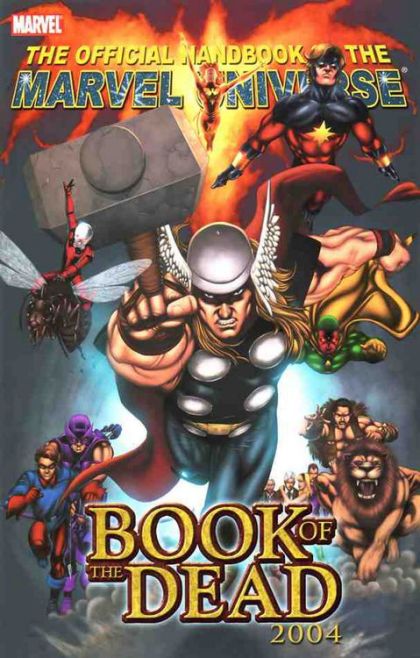 Official Handbook of the Marvel Universe: Book of the Dead 2004 Book of the Dead |  Issue#1 | Year:2004 | Series: Official Handbook of the Marvel Universe | Pub: Marvel Comics |