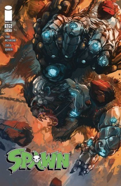 Spawn  |  Issue#325B | Year:2022 | Series: Spawn | Pub: Image Comics | Variant Carlo Barberi Cover