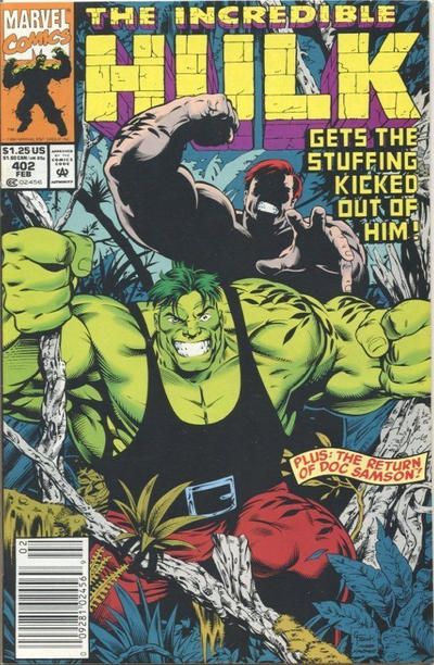 The Incredible Hulk, Vol. 1 The Forest For The Trees |  Issue#402B | Year:1993 | Series: Hulk | Pub: Marvel Comics | Newsstand Edition