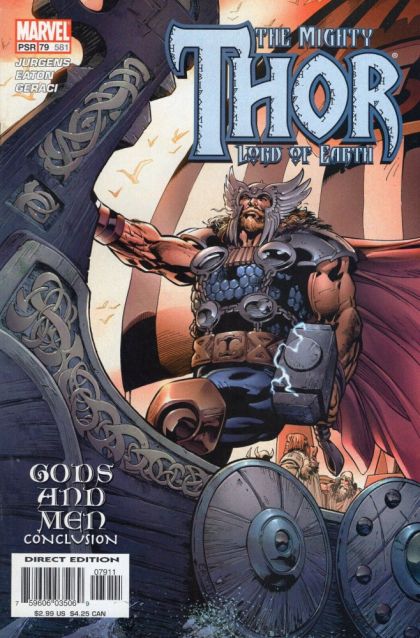 Thor, Vol. 2 Gods and Men, Conclusion: Letting Go |  Issue#79A | Year:2004 | Series: Thor | Pub: Marvel Comics | Direct Edition