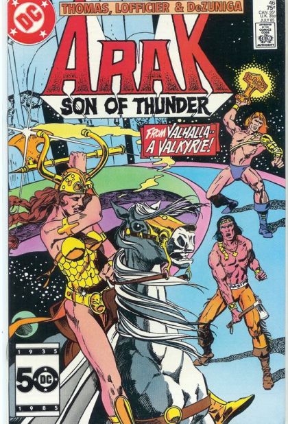 Arak The Road To Valhalla |  Issue#46A | Year:1985 | Series:  | Pub: DC Comics | Direct Edition