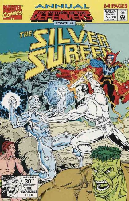Silver Surfer Annual The Return Of The Defenders - Blood Rites, The Silver Surfer's Greatest Foes, By Reason Of Insanity |  Issue