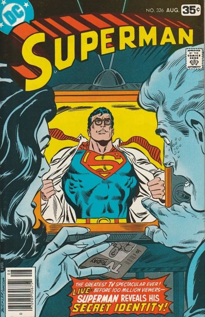 Superman, Vol. 1 A Million Dollars A Minute |  Issue#326B | Year:1978 | Series: Superman | Pub: DC Comics | Newsstand Edition