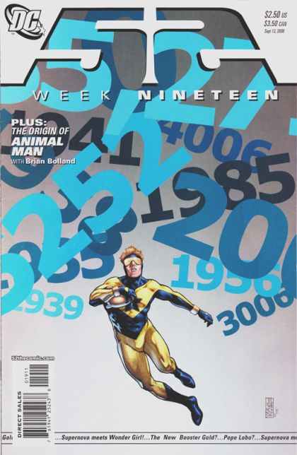 52 52 - History Repeats / The Origin of Animal Man |  Issue#19A | Year:2006 | Series:  | Pub: DC Comics | J.G. Jones Regular
