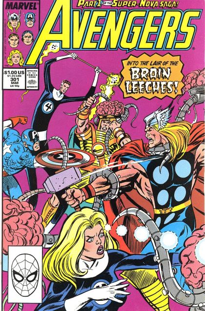 The Avengers, Vol. 1 Super Nova Unbound! |  Issue#301A | Year:1988 | Series: Avengers | Pub: Marvel Comics |