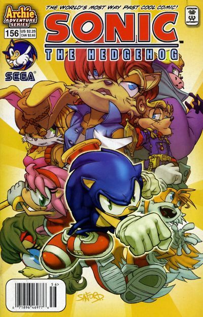 Sonic the Hedgehog, Vol. 2  |  Issue#156 | Year: | Series: Sonic The Hedgehog | Pub: Archie Comic Publications |