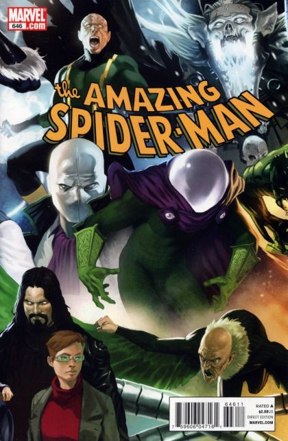 The Amazing Spider-Man, Vol. 2 Origin of the Species, Part 5 |  Issue#646A | Year:2010 | Series: Spider-Man | Pub: Marvel Comics | Marko Djurdjević Regular