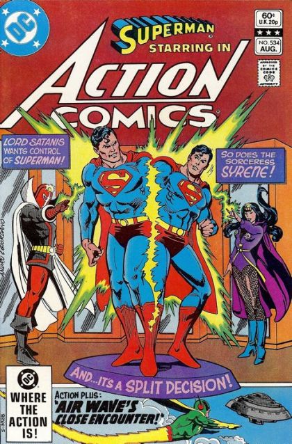 Action Comics, Vol. 1 Two For the Death of One! / Air Wave's Close Encounter! |  Issue