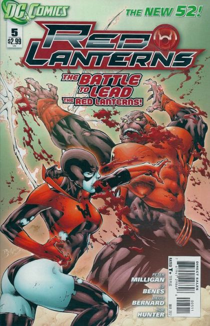 Red Lanterns Kronamania |  Issue#5A | Year:2012 | Series:  | Pub: DC Comics | Direct Edition