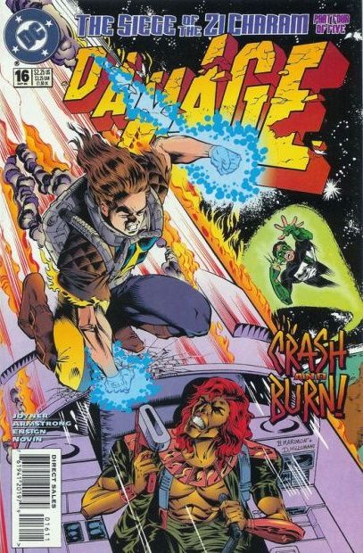 Damage, Vol. 1 The Siege of the Zi Charam - Part 4: The Elements of Power |  Issue#16 | Year:1995 | Series: Damage | Pub: DC Comics |