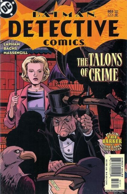 Detective Comics, Vol. 1 City of Crime, Part 3: The Horror Show / The Barker, Part 3 |  Issue#803A | Year:2005 | Series: Detective Comics | Pub: DC Comics | Direct Edition